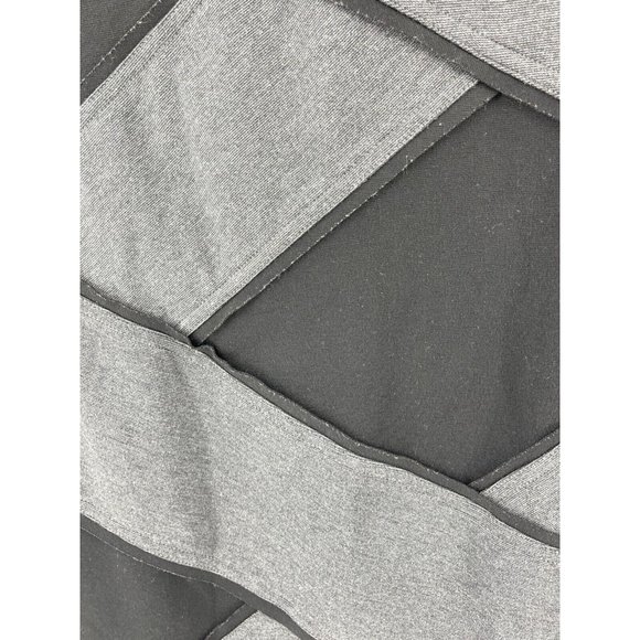 Sandra Darren Women's Black Gray Long Sleeve Stretch Cocktail Dress Size 12 - Picture 3 of 15